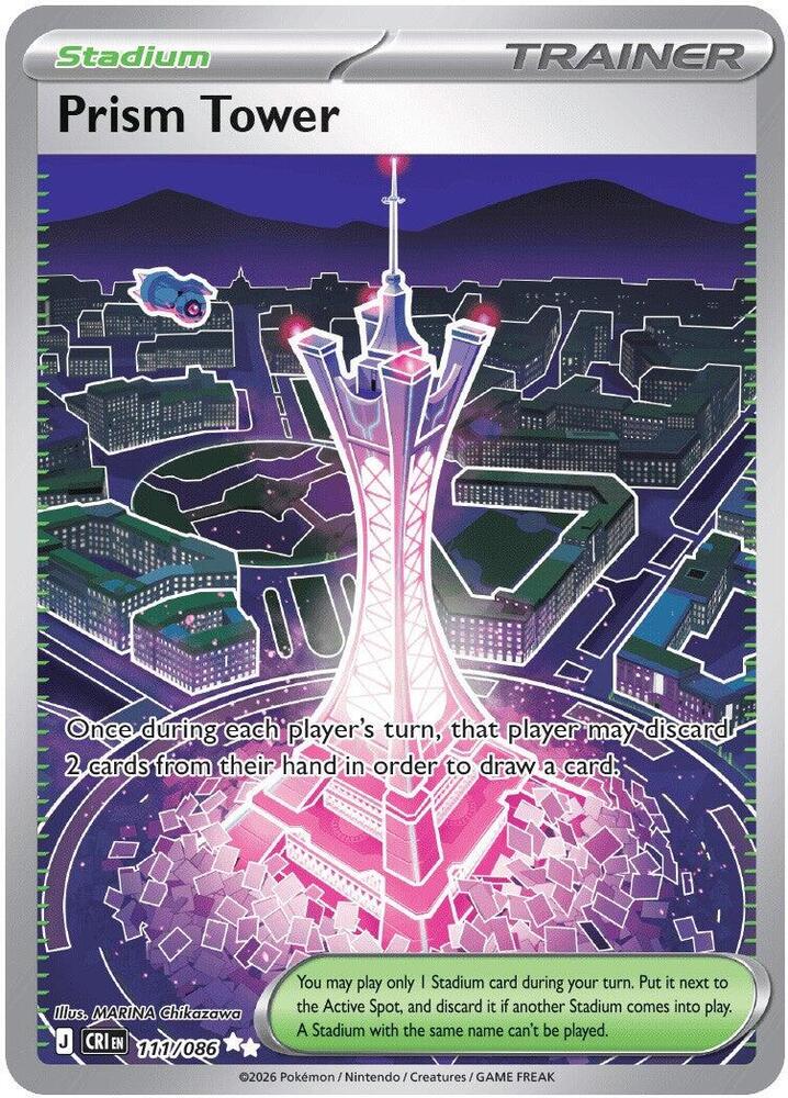 Prism Tower - 111/086 - 111/086: ME04: Chaos Rising