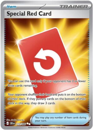 Special Red Card - 113/086 - 113/086: ME04: Chaos Rising