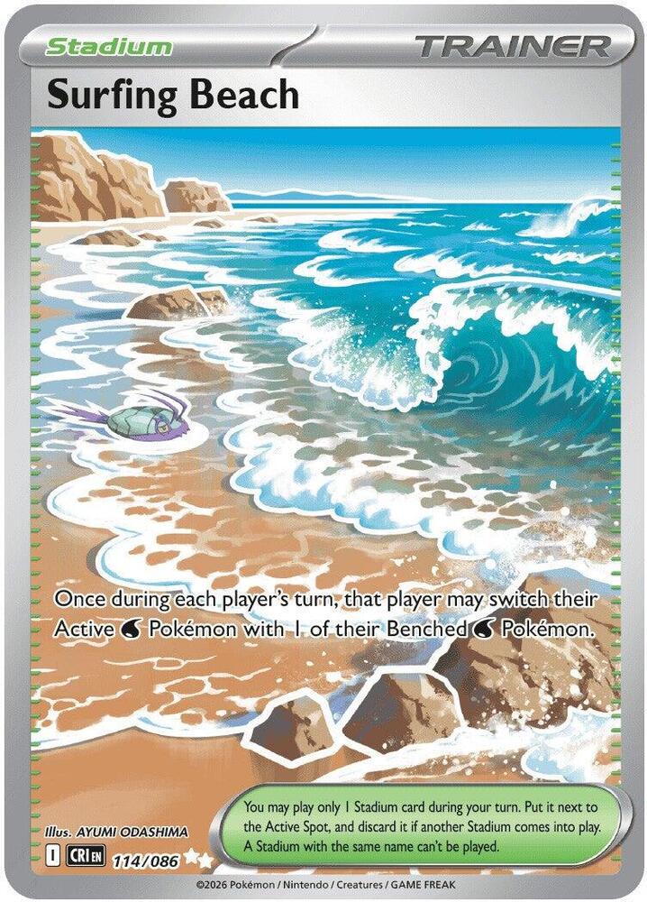 Surfing Beach - 114/086: ME04: Chaos Rising