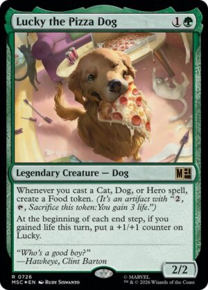 Lucky the Pizza Dog - 726: Commander: Marvel Super Heroes