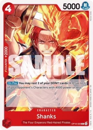 Shanks - OP16-006: The Time of Battle