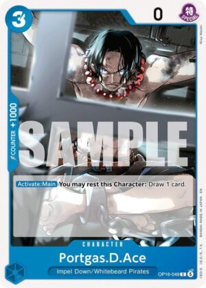 Portgas.D.Ace (049) - OP16-049: The Time of Battle