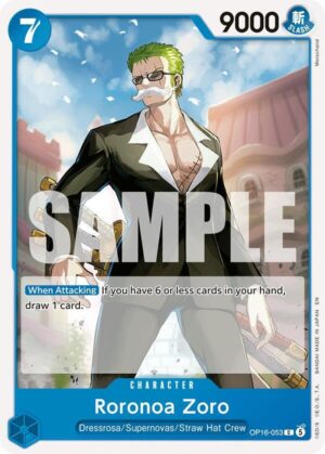 Roronoa Zoro (053) - OP16-053: The Time of Battle