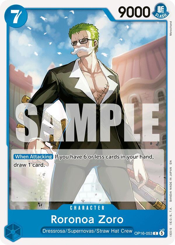 Roronoa Zoro (053) - OP16-053: The Time of Battle
