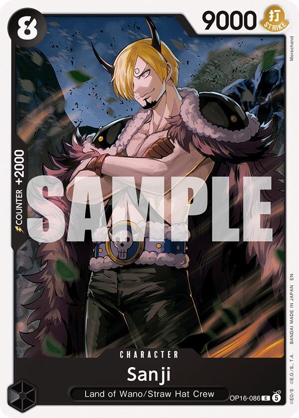 Sanji - OP16-086: The Time of Battle
