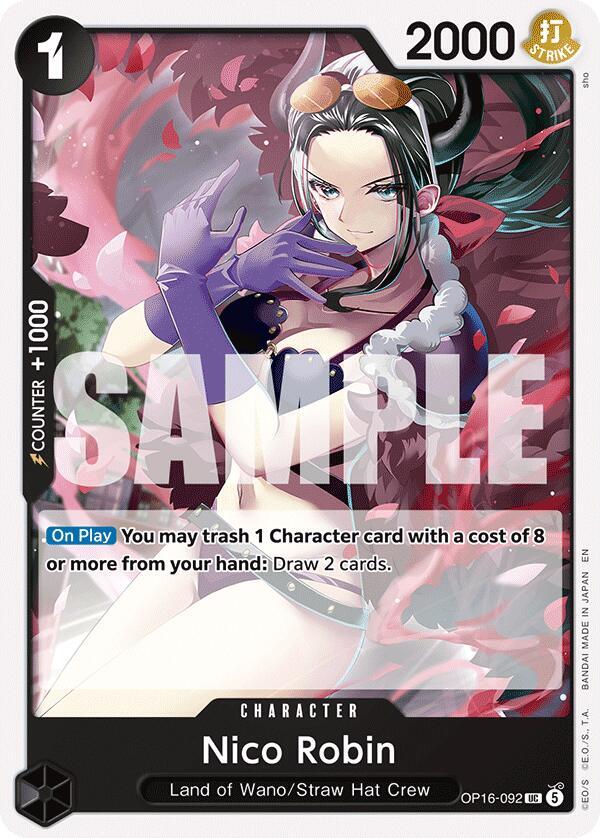 Nico Robin - OP16-092: The Time of Battle