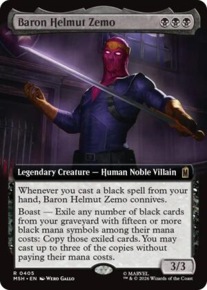 Baron Helmut Zemo (Extended Art) - 405: Marvel Super Heroes