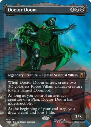 Doctor Doom (Borderless) (336) - 336: Marvel Super Heroes