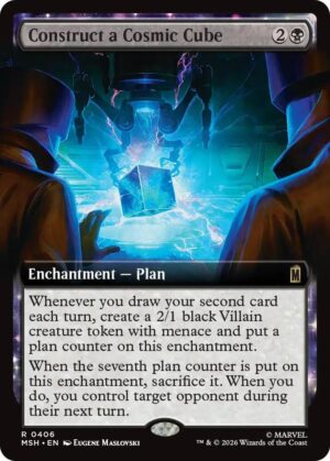 Construct a Cosmic Cube (Extended Art) - 406: Marvel Super Heroes