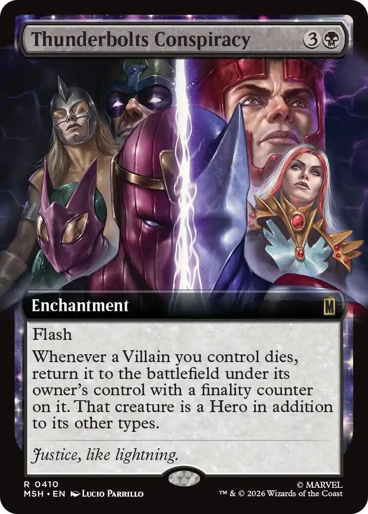 Thunderbolts Conspiracy (Extended Art) - 410: Marvel Super Heroes