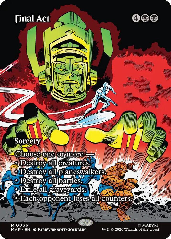 Final Act (Borderless) - 66: Marvel Universe Eternal-Legal