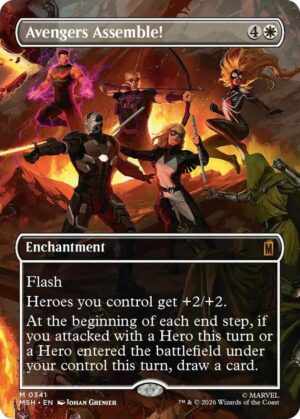 Avengers Assemble! (Borderless) (0341) - 341: Marvel Super Heroes