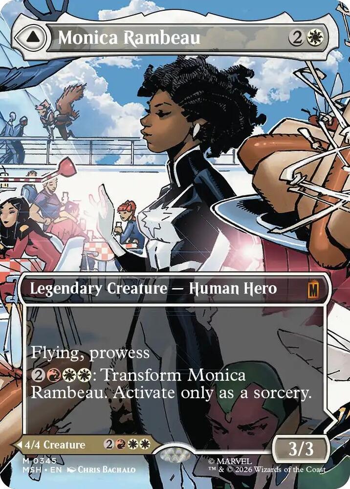 Monica Rambeau (Borderless) (0345) - 345: Marvel Super Heroes