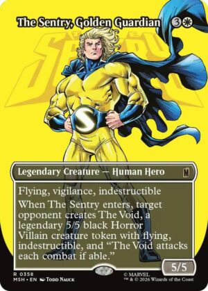 The Sentry, Golden Guardian (Borderless) - 358: Marvel Super Heroes