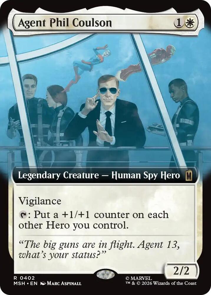 Agent Phil Coulson (Extended Art) - 402: Marvel Super Heroes