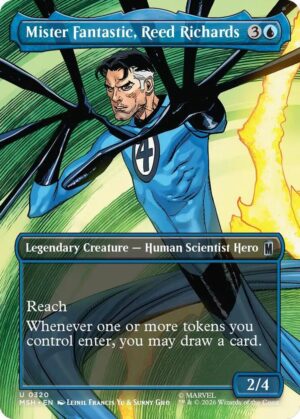 Mister Fantastic, Reed Richards (Borderless) - 320: Marvel Super Heroes