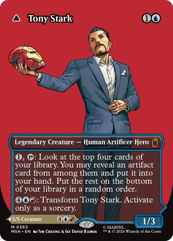 Tony Stark (Borderless) (0363) - 363: Marvel Super Heroes