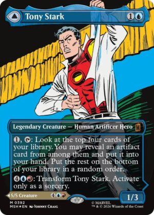 Tony Stark (Borderless) (0392) - 392: Marvel Super Heroes