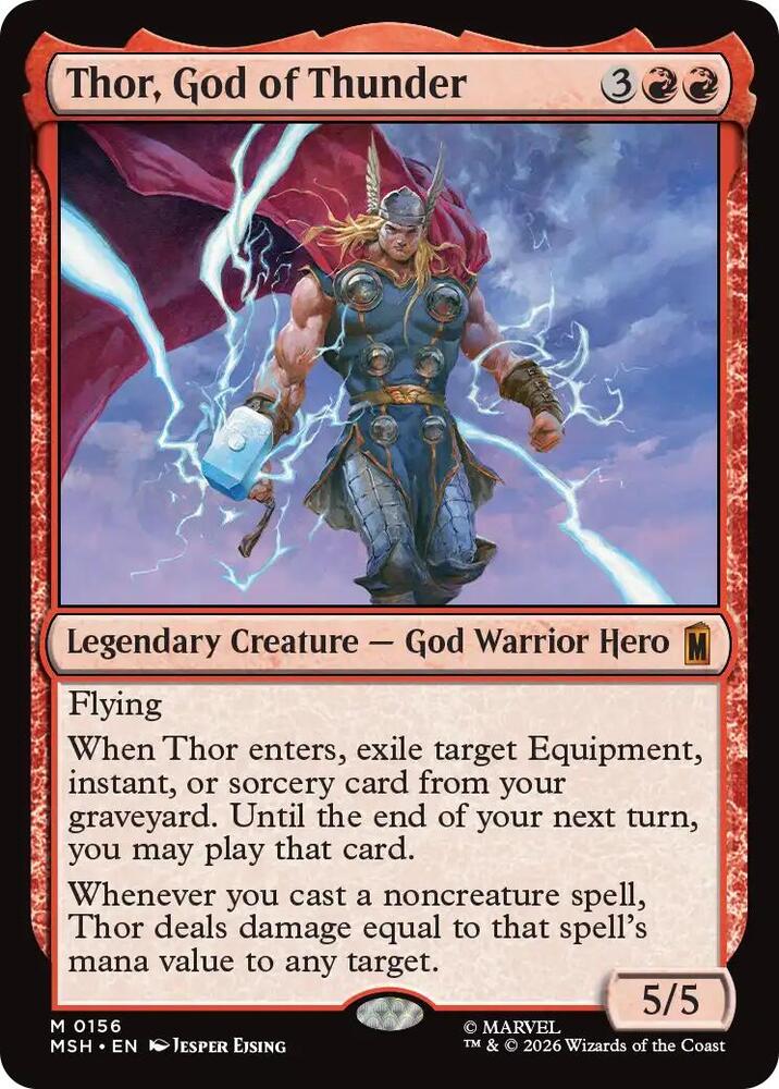 Thor, God of Thunder - 156: Marvel Super Heroes