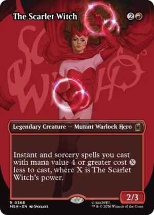 The Scarlet Witch (Borderless) - 368: Marvel Super Heroes