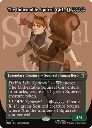 The Unbeatable Squirrel Girl (Borderless) - 371: Marvel Super Heroes