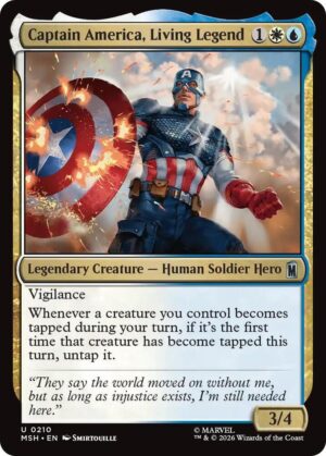 Captain America, Living Legend - 210: Marvel Super Heroes