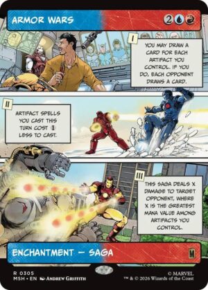 Armor Wars (Borderless) - 305: Marvel Super Heroes