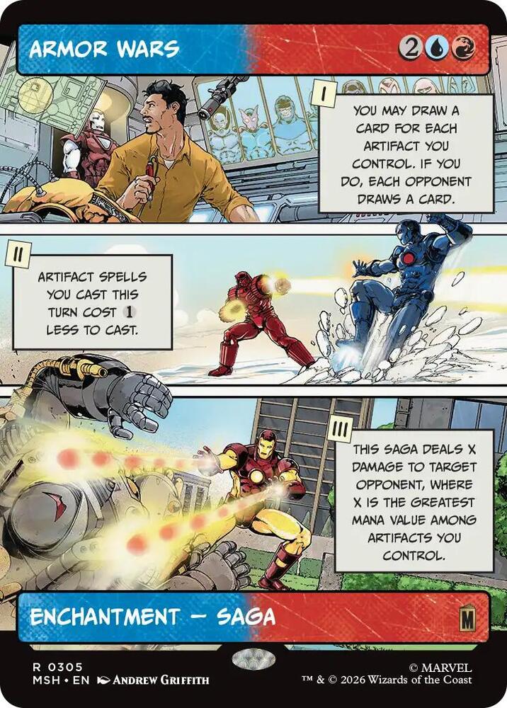 Armor Wars (Borderless) - 305: Marvel Super Heroes