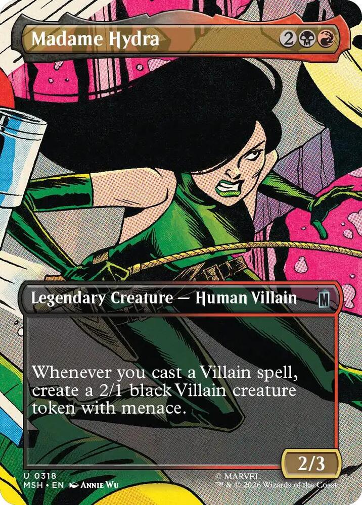 Madame Hydra (Borderless) - 318: Marvel Super Heroes