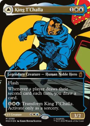 King T'Challa (Borderless) (0399) - 399: Marvel Super Heroes