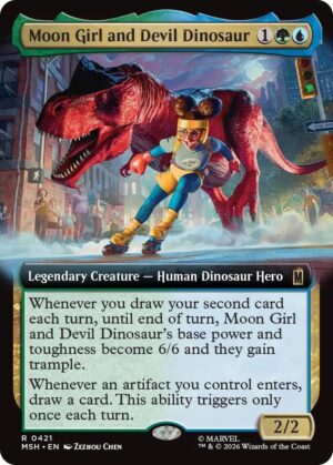 Moon Girl and Devil Dinosaur (Extended Art) - 421: Marvel Super Heroes