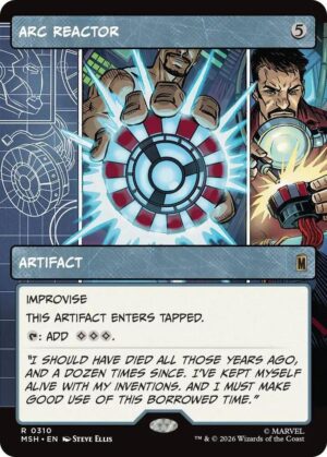 Arc Reactor (Borderless) - 310: Marvel Super Heroes