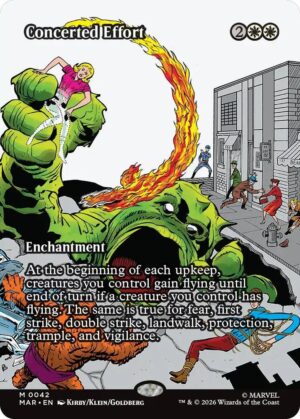 Concerted Effort (Borderless) - 42: Marvel Universe Eternal-Legal