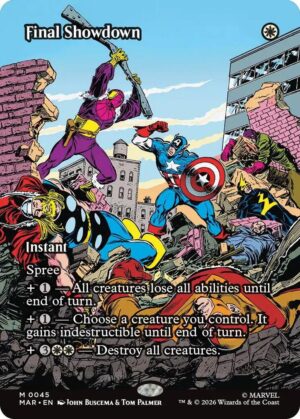 Final Showdown (Borderless) - 45: Marvel Universe Eternal-Legal