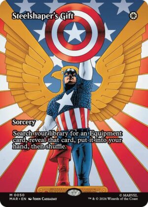 Steelshaper's Gift (Borderless) - 50: Marvel Universe Eternal-Legal