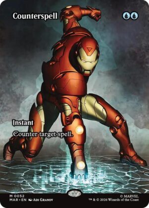 Counterspell (Borderless) (0052) - 52: Marvel Universe Eternal-Legal