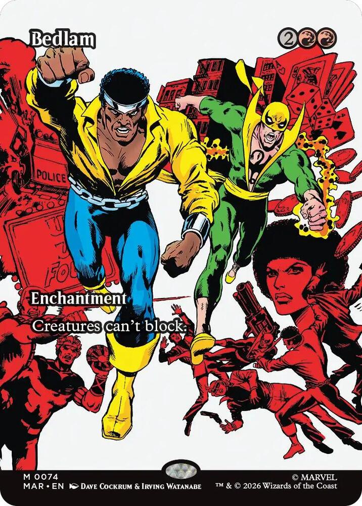 Bedlam (Borderless) - 74: Marvel Universe Eternal-Legal
