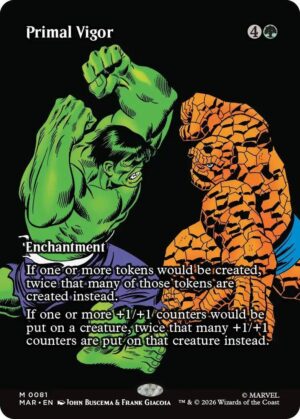 Primal Vigor (Borderless) - 81: Marvel Universe Eternal-Legal