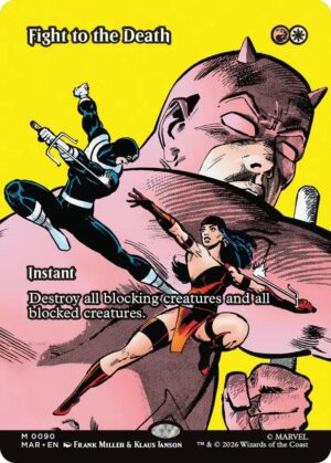 Fight to the Death (Borderless) - 90: Marvel Universe Eternal-Legal