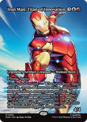 Iron Man, Titan of Innovation (Borderless) - 91: Marvel Universe Eternal-Legal