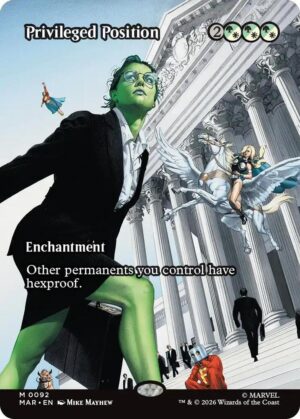 Privileged Position (Borderless) - 92: Marvel Universe Eternal-Legal