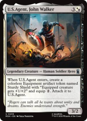 U.S.Agent, John Walker - 236: Marvel Super Heroes