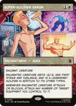 Super-Soldier Serum (Borderless) - 299: Marvel Super Heroes
