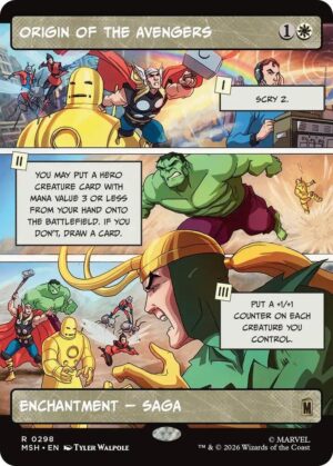 Origin of the Avengers (Borderless) - 298: Marvel Super Heroes