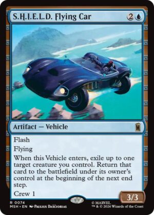 S.H.I.E.L.D. Flying Car - 74: Marvel Super Heroes
