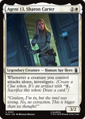 Agent 13, Sharon Carter - 1: Marvel Super Heroes
