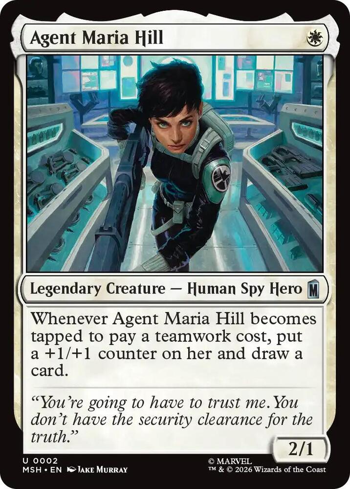 Agent Maria Hill - 2: Marvel Super Heroes