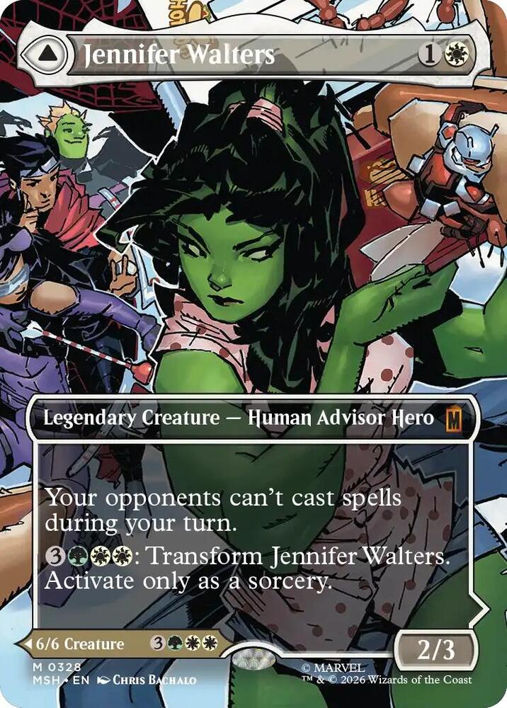 Jennifer Walters (Borderless) (0328) - 328: Marvel Super Heroes