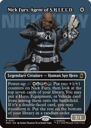 Nick Fury, Agent of S.H.I.E.L.D. (Borderless) (0357) - 357: Marvel Super Heroes