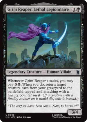 Grim Reaper, Lethal Legionnaire - 98: Marvel Super Heroes